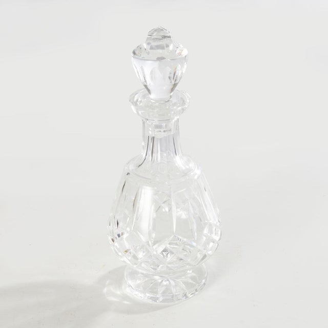 Beautifully cut Waterford Lismore decanter. Great item to add a classy look to your home bar.