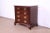 English Stickley Colonial Williamsburg Georgian Mahogany Chest of Drawers, Newly Restored For Sale - Image 3 of 13