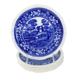 Copeland Spode Tower Salad Plates, S/6