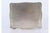 Guilloche Silver Cigarette Case with Wavy Borders and Gold Interior with Hinged Lid For Sale - Image 3 of 9