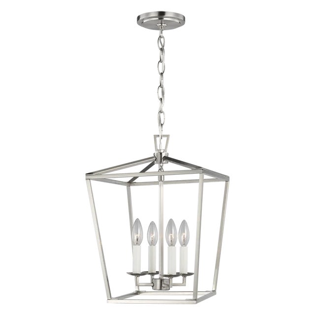 The Dianna four light indoor pendant in brushed nickel supplies ample lighting for your daily needs, while adding a layer...
