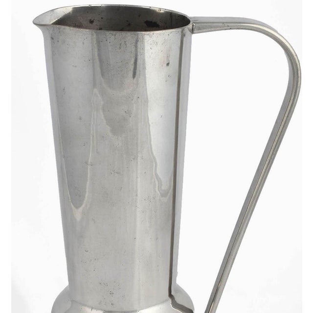 Vintage Tin Jug by Harald Buchrucker, Germany, 1920s For Sale - Image 3 of 5