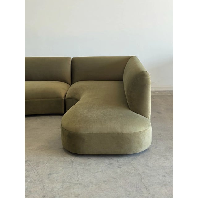 Made to Order Corner Sofa - Floor Model For Sale - Image 4 of 12