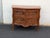 Henredon Vintage Henredon Louis XV Carved Walnut 2-Drawer Bombay Commode Chest For Sale - Image 4 of 11