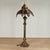 Moroccan Antique Moroccan Perforated Brass and Copper Floor Lamp For Sale - Image 3 of 15
