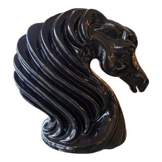 1970s Ceramic Horse Head For Sale