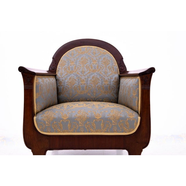 Biedermeier Armchairs, Northern Europe, 1880, Set of 2 For Sale - Image 10 of 15