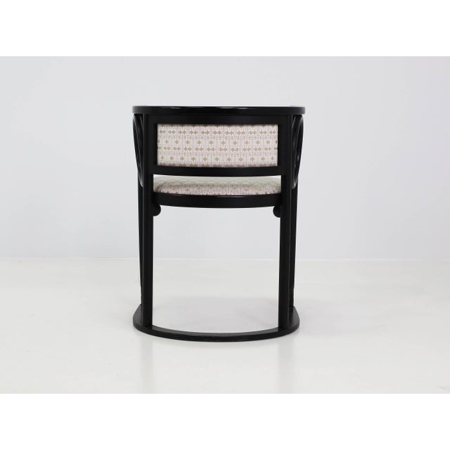 1970s Fledermaus Cabaret Chairs by Josef Hoffmann for Wittmann, Austria, 1907, Set of 3 For Sale - Image 5 of 11