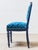 Mid 20th Century French Imperial Chair With Teal Dining Chairs For Sale In Los Angeles - Image 6 of 6