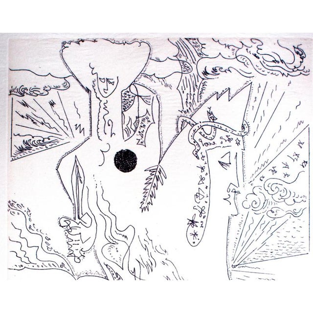 Limited edition of 50 prints, numbered and hand signed. Excellent conditions. This piece is attributed to the mentioned...
