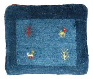 Fine Hand Knotted Persian Gabbeh Pillow
