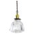 1940s Holophane Clear Glass Vintage Industrial Pendant Light 12 For Sale - Image 13 of 17