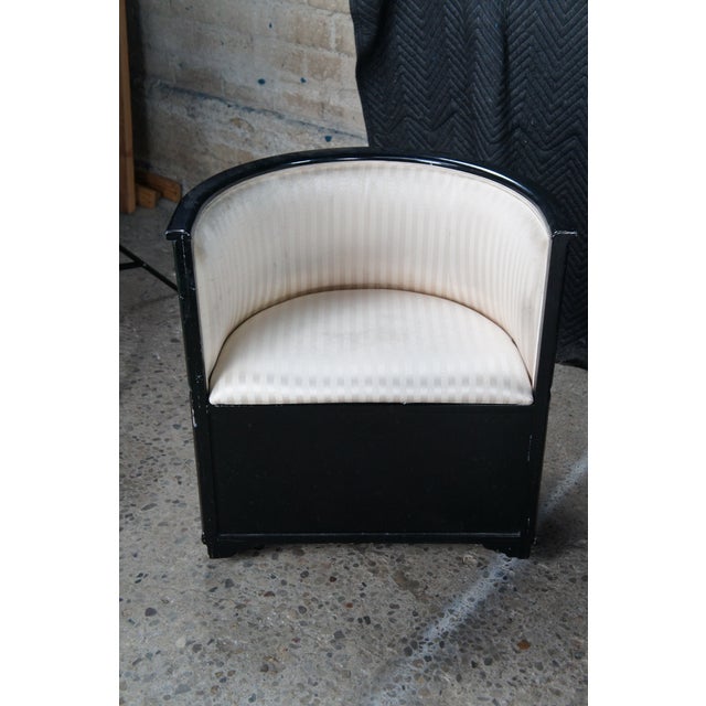 Late 20th Century Design Toscano Nettlestone Library Ensemble Faux Book Nesting Game Table Chairs For Sale - Image 6 of 16