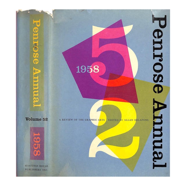 "The Penrose Annual: A Review of the Graphic Arts Volume 52" 1958 Delafons, Allan For Sale