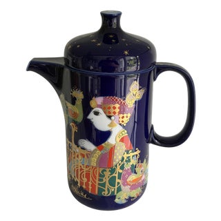1001 Nights Coffee Pot by Björn Wiinblad for Rosenthal Studio Line, 1979 For Sale