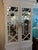 Vintage Fret Fretwork Chippendale Mirrored Bells Pagoda Cabinet Armoire Bar For Sale - Image 11 of 12