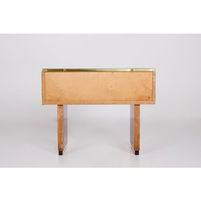 Small Mirrored Macassar Ebony Sideboard, 1950s For Sale - Image 13 of 16