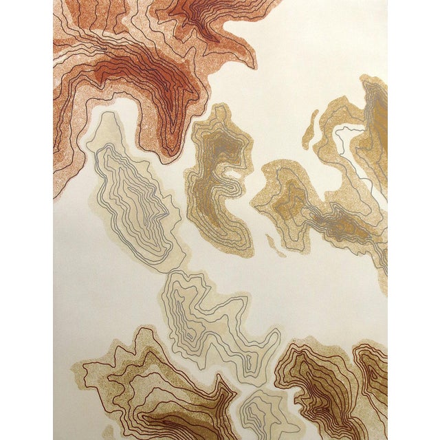 "Archipelago II" by Paula Crane Limited Edition Etching Hand signed by the artist Paper Size: 30" x 22" Image Size:...