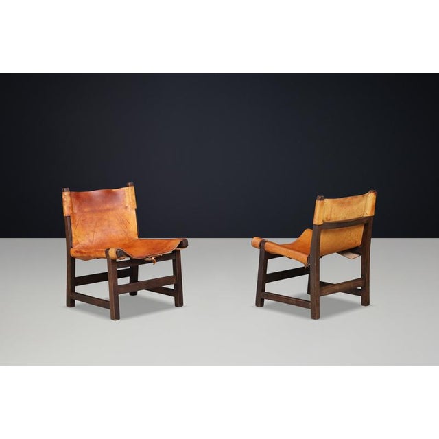 1960s Riaza Chico Chica Childrens Chairs by Paco Muñoz for Darro, Spain, 1960, Set of 2 For Sale - Image 5 of 17