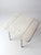 Antique White Painted Drop Leaf Farmhouse Table For Sale - Image 9 of 18