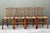 Vintage Bamboo-Style Wood and Cane Chairs - Set of 4 For Sale - Image 11 of 14