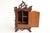 19th Century Antique French Renaissance Revival Wall Cabinet in Brass, 1880 For Sale - Image 5 of 10