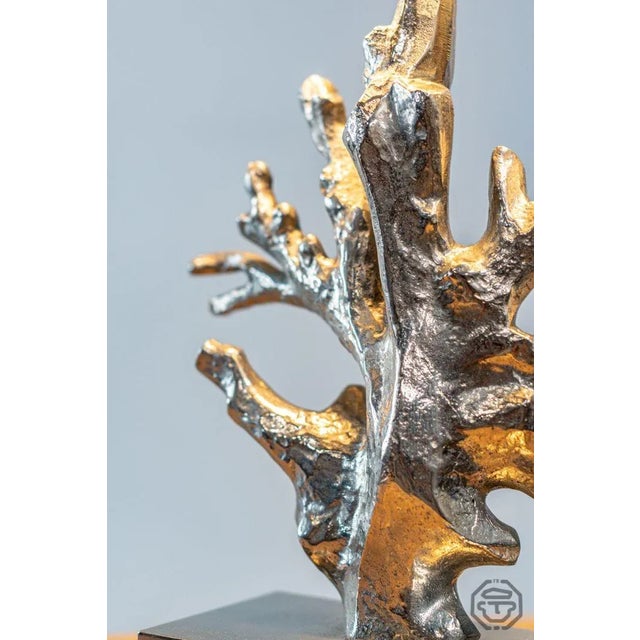 Coral House Lamp from Maison Charles, 1970s, in Very Good conditions. Designed 1970 to 1979 This piece has an attribution...