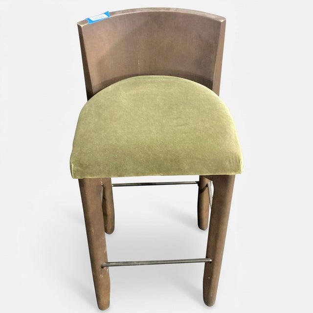 2010s Set of Three Maiden Home Delancey Bar & Counter Stools For Sale - Image 5 of 16