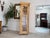 Corner Display Cabinet in Natural Wood and Softwood For Sale - Image 3 of 11