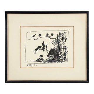 Pablo Picasso, Jeu De La Cape (“Pass With the Cape”), 1961 For Sale