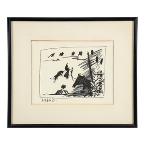 Pablo Picasso, Jeu De La Cape (“Pass With the Cape”), 1961