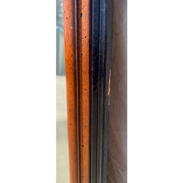Distressed Tuscan-Style Full-Length Floor Mirror For Sale - Image 13 of 16