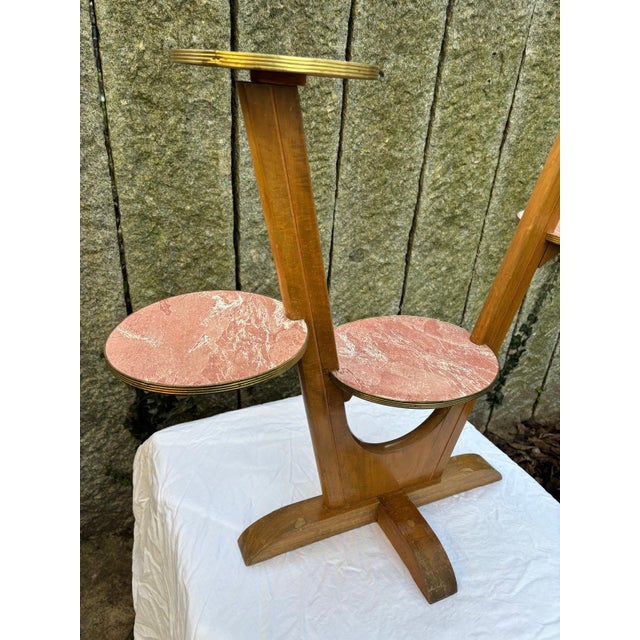 Mid-Century Space Age Flower Stand, 1960s For Sale - Image 11 of 18