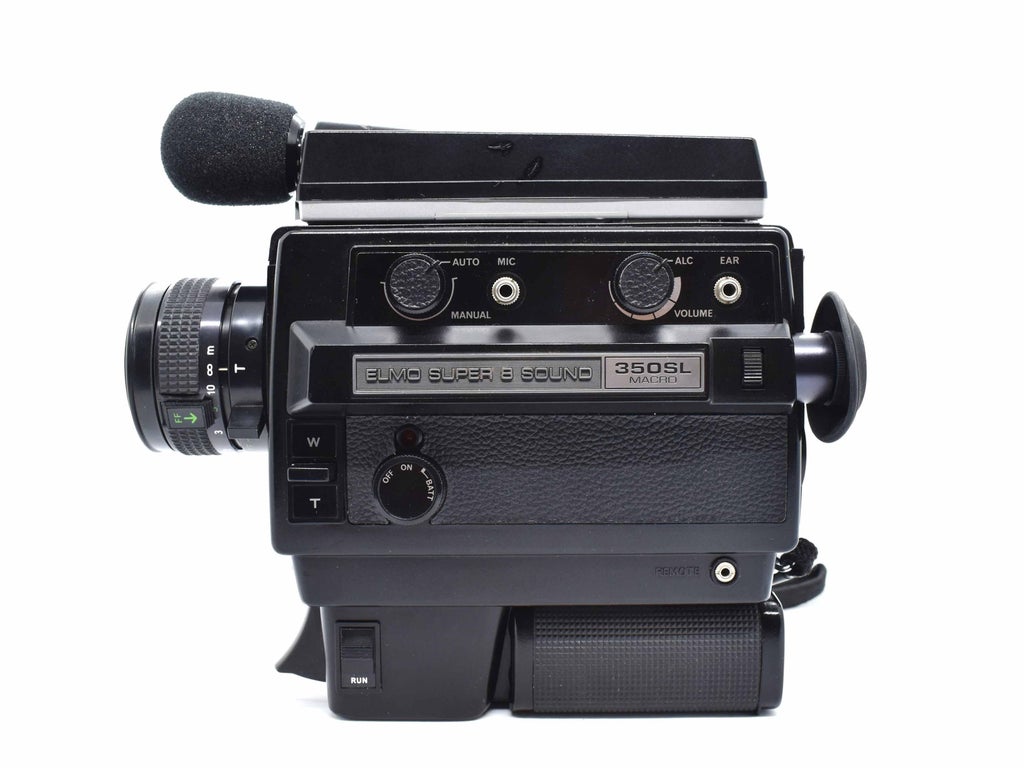 Mid 20th Century Elmo Super 8 Sound 350sl Macro Movie Camera With