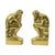 Metal Italian Brass Bookends, 1960s, Set of 2 For Sale - Image 7 of 13