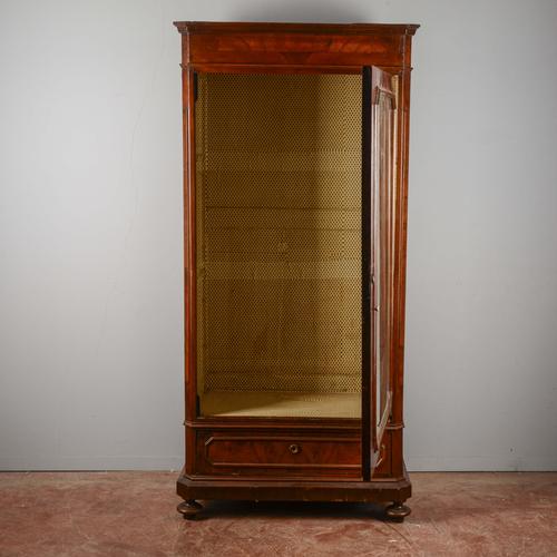 Single Door Wardrobe with Mirror For Sale - Image 5 of 9