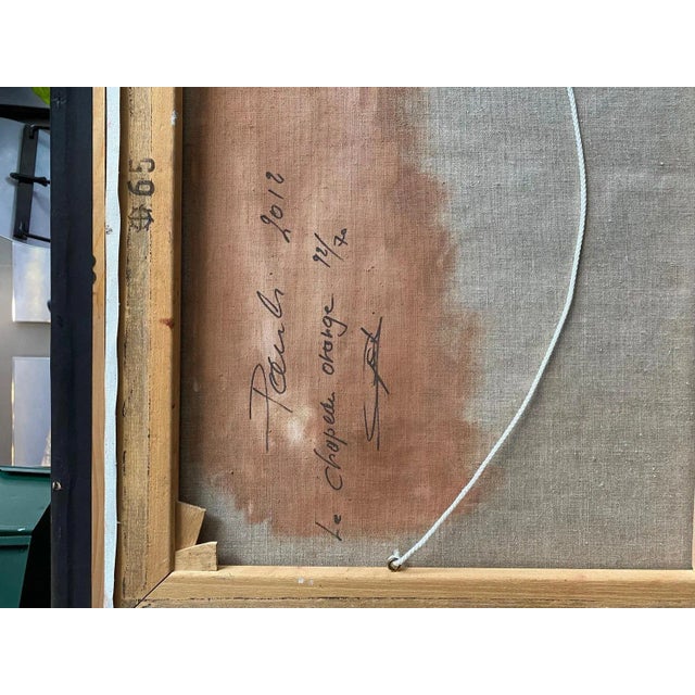 Gilbert Pauli, The Orange Hat, Acrylic on Canvas, 2012 For Sale - Image 6 of 8