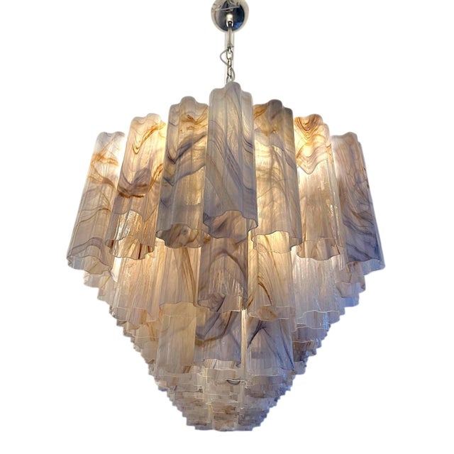 Metal Large Italian Murano Glass Pendant Light from Justfurnituress SRL, 2026 For Sale - Image 7 of 9