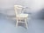 1960s Vintage White Lacquered Spindle Chairs from Nesto, 1960s, Set of 4 For Sale - Image 5 of 12