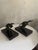 Art Deco Bronze Crane Bookends with Marble Bases by H. Garreau Auxerre Label, France, 1930s, Set of 2 For Sale - Image 3 of 11