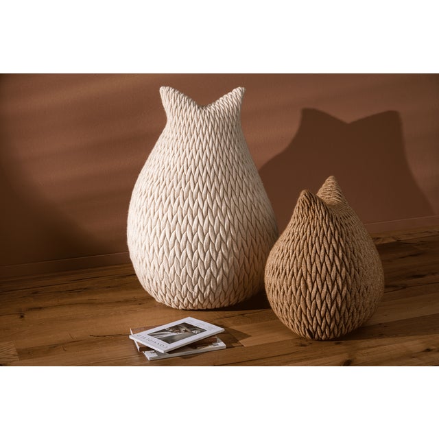 Not Yet Made - Made To Order Small Slumber Pouf by Aleksandra Gaca For Sale - Image 5 of 7