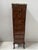 Transition Style Wooden Veneer Chest of Drawers from Befos For Sale - Image 10 of 10
