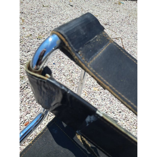 Authentic Gavina Breuer Wassily Chair, Italy For Sale - Image 9 of 13