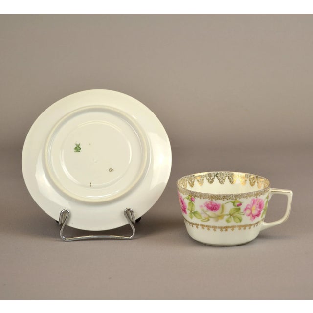 Austrian Tea Set, 1890s, Set of 6 For Sale - Image 5 of 10
