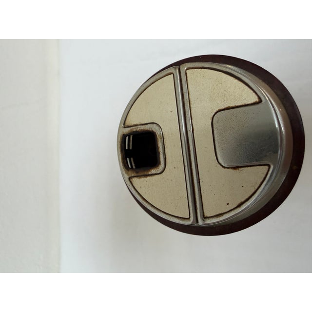 1960s Mid-Century Modern Table Lighter in Teak by Sarome, 1960s For Sale - Image 5 of 9