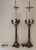 French Pair of French Empire Revival Candelabra Lamps Bronze For Sale - Image 3 of 13