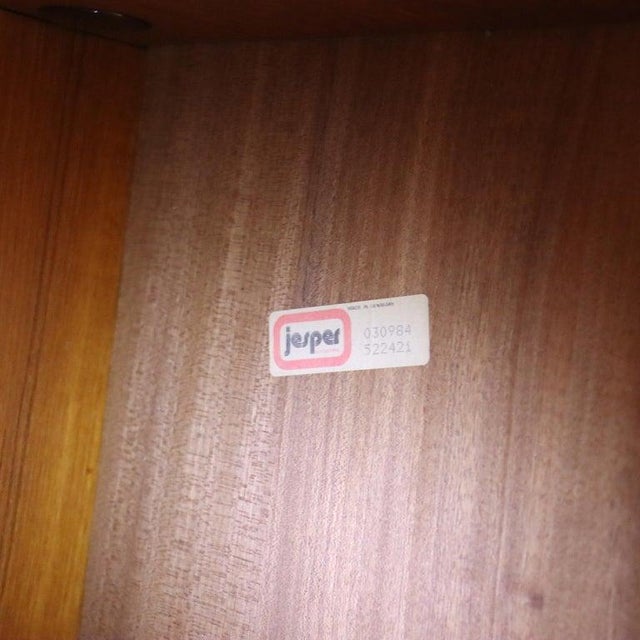 Brown Jesper MCM Teakwood 3-Piece Modular Cabinet C1960 For Sale - Image 8 of 14
