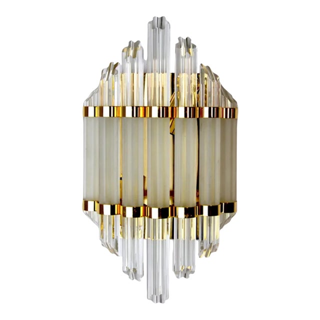 Wall Light from Venini, Italy, 1970s For Sale