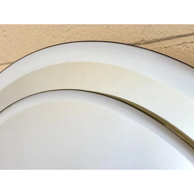 Vintage Round Mirror, 1970s For Sale - Image 5 of 8