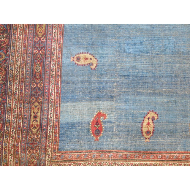 Antique Persian Doroksh Carpet For Sale In New York - Image 6 of 18